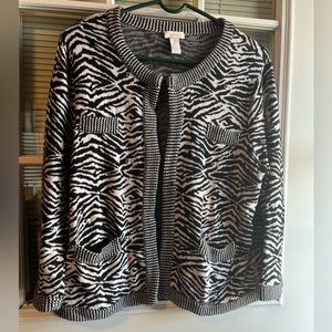 Chicos cardigan size 2